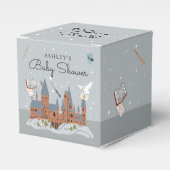Harry Potter | Hogwarts Castle Baby Shower Geschenkschachtel (Vorderseite)