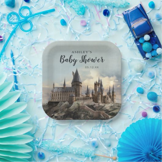 Harry Potter | Hogwarts Castle Baby Shower Pappteller (Party)
