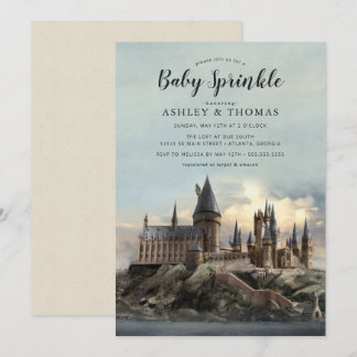 Harry Potter | Hogwarts Castle Baby Sprinkle Einladung