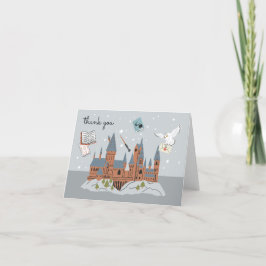 Harry Potter Hogwarts Castle Babydusche Danke