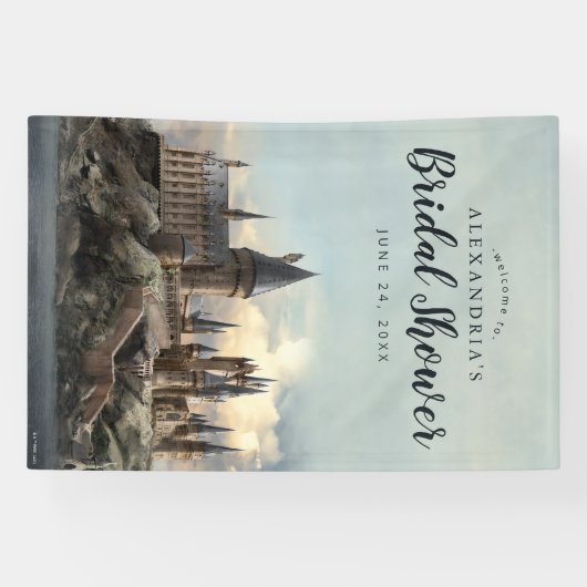 Harry Potter | Hogwarts Castle Brautparty Banner (Horizontal)