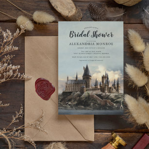Harry Potter   Hogwarts Castle Brautparty Einladung