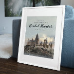 Harry Potter | Hogwarts Castle Brautparty Poster<br><div class="desc">Herzlich willkommen in Ihrem Brautparty mit diesen Begrüßungsschildern von Magical Harry Potter.</div>