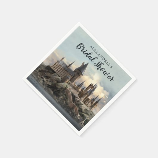 Harry Potter | Hogwarts Castle Brautparty Serviette (Ecke)