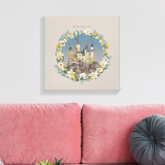 HARRY POTTER™ | HOGWARTS™ CASTLE LEINWANDDRUCK (Insitu (Wohnzimmer))