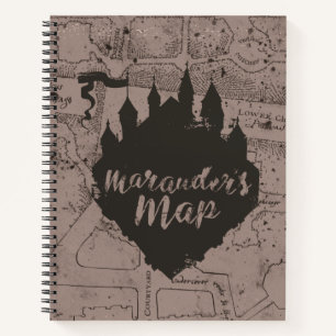 Harry Potter   HOGWARTS™ Castle Marauder's Map Notizblock