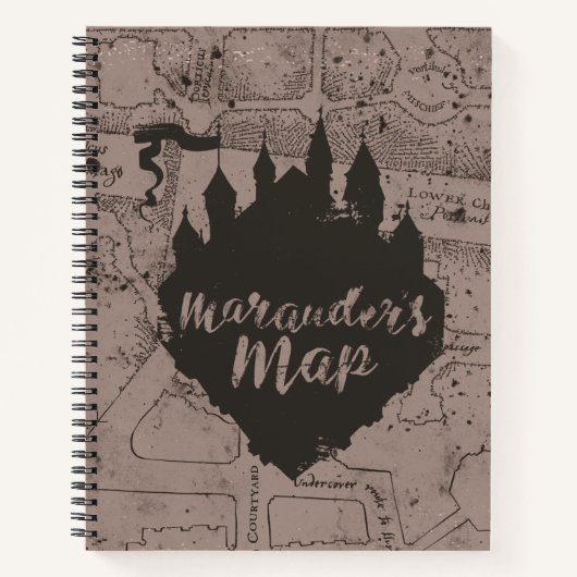 Harry Potter | HOGWARTS™ Castle Marauder's Map Notizblock (Vorderseite)