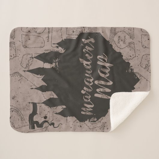 Harry Potter | HOGWARTS™ Castle Marauder's Map Sherpadecke (Vorderseite (Horizontal))