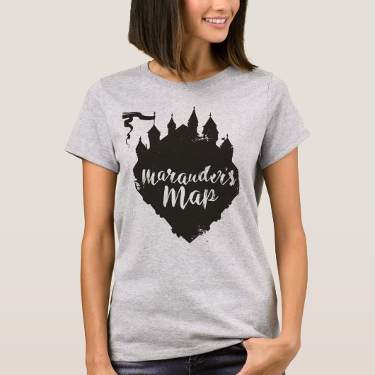 Harry Potter | HOGWARTS™ Castle Marauder's Map T-Shirt (Vorderseite)