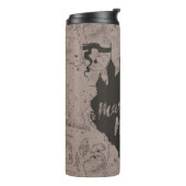 Harry Potter | HOGWARTS™ Castle Marauder's Map Thermosbecher (Nach links gedreht)
