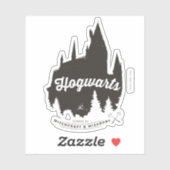 Harry Potter | HOGWARTS™ Castle Typografy Aufkleber (Blatt)