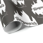 Harry Potter | HOGWARTS™ Castle Typografy Geschenkpapier (Rolleneckpunkt)