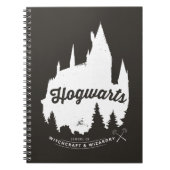 Harry Potter | HOGWARTS™ Castle Typografy Notizblock (Vorderseite)