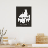 Harry Potter | HOGWARTS™ Castle Typografy Poster (Küche)