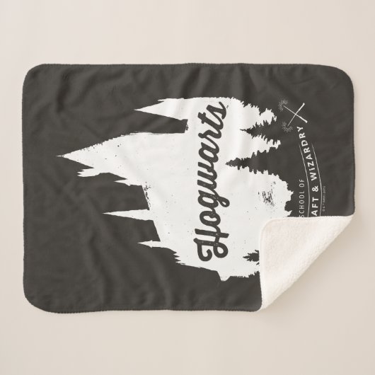 Harry Potter | HOGWARTS™ Castle Typografy Sherpadecke (Vorderseite (Horizontal))
