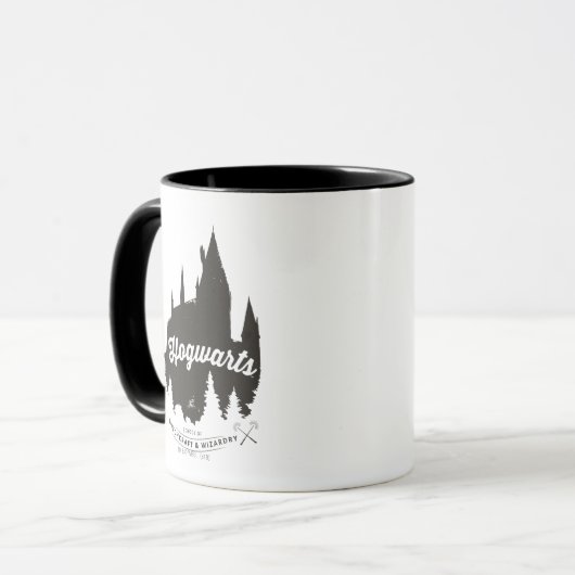 Harry Potter | HOGWARTS™ Castle Typografy Tasse (Vorderseite Links)
