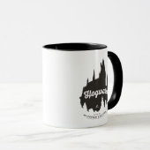 Harry Potter | HOGWARTS™ Castle Typografy Tasse (VorderseiteRechts)