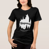 Harry Potter | HOGWARTS™ Castle Typografy Tri-Blend Shirt (Vorderseite)