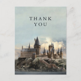 Harry Potter Hogwarts Castle Vielen Dank Postkarte