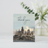 Harry Potter Hogwarts Castle Wedding Vielen Dank Dankeskarte (Stehend Vorderseite)