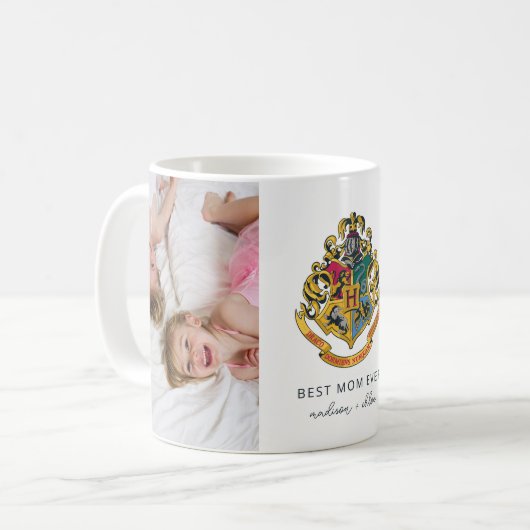 Harry Potter | Hogwarts Crest - Beste Mama je Kaffeetasse (Vorderseite Links)