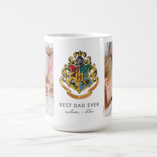 Harry Potter | Hogwarts Crest - Bester Vater je Kaffeetasse (Mittel)