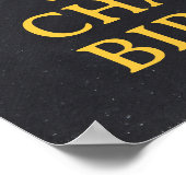 Harry Potter Hogwarts Crest Birthday Poster (Ecke)