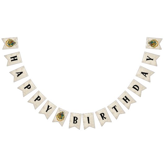 Harry Potter Hogwarts Crest Birthday Wimpelkette (Alle)