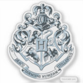 Harry Potter | Hogwarts Crest - Blau Aufkleber (Vorderseite)