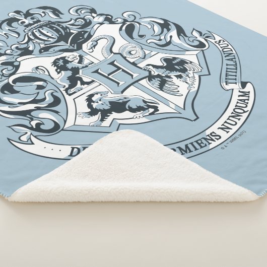 Harry Potter | Hogwarts Crest - Blau Sherpadecke (3/4)