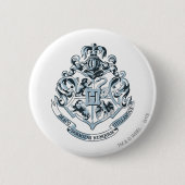 Harry Potter | Hogwarts Crest - Blue Button (Vorderseite)