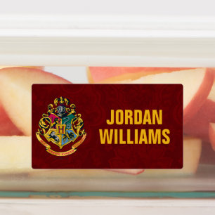 Harry Potter Hogwarts Crest Etiketten