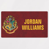 Harry Potter | Hogwarts Crest Etiketten (Design 1)