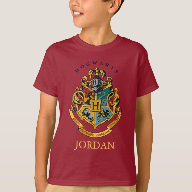 Harry Potter | Hogwarts Crest - Full Color T-Shirt (Vorderseite)