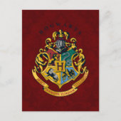 Harry Potter | Hogwarts Crest - Full Postkarte (Vorderseite)