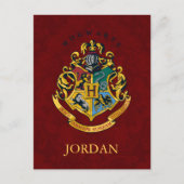 Harry Potter | Hogwarts Crest - Full Postkarte (Vorderseite)