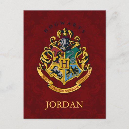 Harry Potter | Hogwarts Crest - Full Postkarte (Vorderseite)