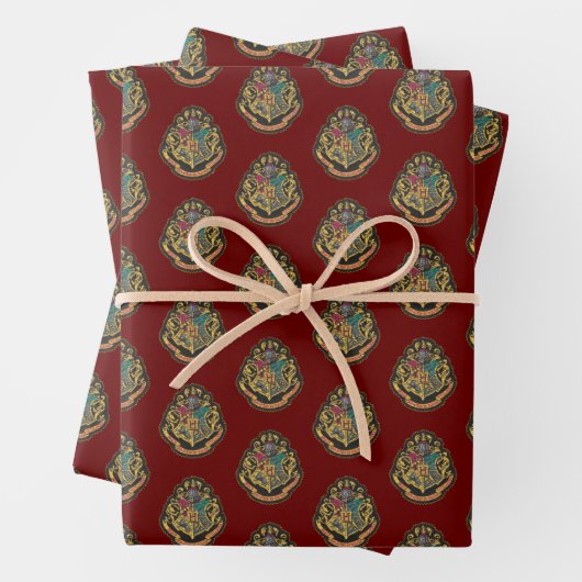 Harry Potter | Hogwarts Crest Geschenkpapier Set (Beispiel)