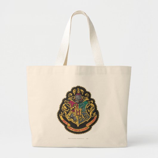 Harry Potter | Hogwarts Crest Jumbo Stoffbeutel (Vorne)