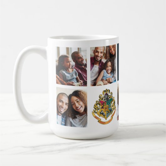 Harry Potter | Hogwarts Crest - Mama Foto Collage Kaffeetasse (Links)