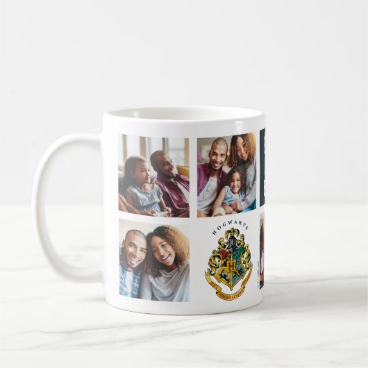 Harry Potter | Hogwarts Crest - Mama Foto Collage Kaffeetasse (Links)