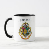 Harry Potter | Hogwarts Crest | Name hinzufügen Tasse (Links)