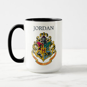 Harry Potter   Hogwarts Crest   Name hinzufügen Tasse