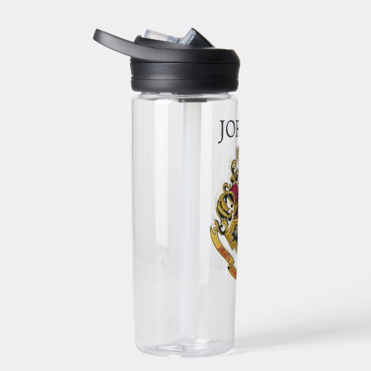 Harry Potter | Hogwarts Crest | Name hinzufügen Trinkflasche (Rechts)