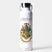 Harry Potter | Hogwarts Crest | Name hinzufügen Trinkflasche (Vorne)
