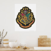 Harry Potter | Hogwarts Crest Poster (Küche)