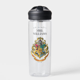 Harry Potter   Hogwarts Crest Teacher Personalisie Trinkflasche