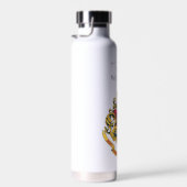 Harry Potter | Hogwarts Crest Teacher Personalisie Trinkflasche (Rechts)