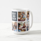 Harry Potter | Hogwarts Crest - Vater FotoCollage Kaffeetasse (VorderseiteRechts)