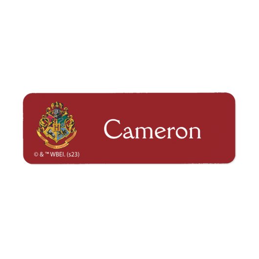 Harry Potter | Hogwarts Crest - Vollfarbigkeit (Vorne)